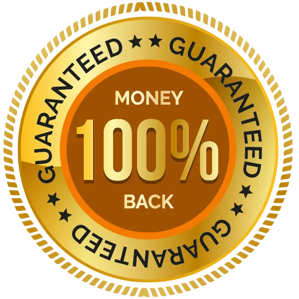 VapoCept money-back guarantee seal
